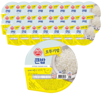 맛있는 오뚜기밥 큰밥, 300g, 24개