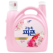 고농축 피죤 강력탈취 오리지널 로맨틱플라워 섬유유연제, 6L, 1개