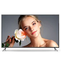 삼성패널 중소기업 50인치 UHD 4K TV 127cm LED TV 에너지효율 1등급 스탠드형 벽걸이 가능 자가 설치 방문 설치, 벽걸이형 택배배송(상하좌우 브라켓)