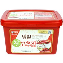 범일 찰 고추장, 3kg, 1개