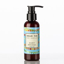 넬리티어 베이비 바스앤샴푸, 120ml, 1개