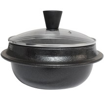 싸인쿡 도깨비 인덕션 가마솥, 18cm, 블랙