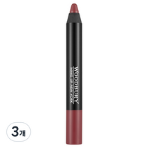 우드버리 벨벳매트 립펜슬 2.4g, 슈가로즈, 3개