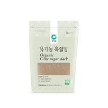 [청정원] 유기농 설탕 흑설탕, 1kg, 2개