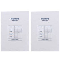 퍼니메이드 헬로 아이엠 다이어리 노트 2개입, 데일리