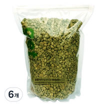 그린어쓰 콜롬비아슈프리모 Medellin 생두, 원두, 500g, 6개
