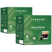 까라로 돌체구스토 호환 캡슐 크레마 에스프레소, 7g, 16개입, 2개
