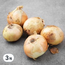 유기농 양파, 1.5kg, 3개