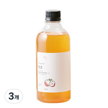 순희엄마 애초 사과 식초, 500ml, 3개