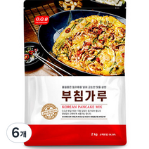 오큐비 부침가루, 2kg, 6개