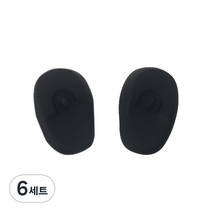 미용실 염색 실리콘 귀마개 양쪽 세트, 6세트