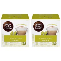 네스카페 돌체구스토 카푸치노 캡슐커피, 200g, 1개, 2개