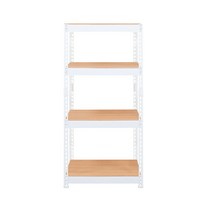 스피드랙 V2 선반 4단 600 x 400 x 1500 mm, 화이트(앵글)