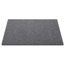 순수 코일 현관매트 120 x 60 cm 두께 12mm, 그레이 + 블랙, 1개