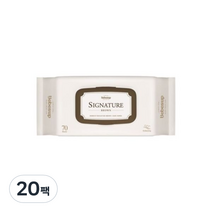 베베숲 시그니처 브라운 물티슈 캡형, 70개입, 20개