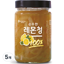 맥널티커피 순수한 레몬청, 5개, 460g