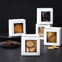 메종엠오 쿠키 사브레 브루통 100g + 사브레 바니유 110g + 사브레 쇼콜라 110g + 사브레 낭테즈 80g + 튜일 피스타슈 70g 세트, 1세트