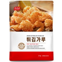 [오뚜기빵가루영양성분] 오큐비 튀김가루, 2kg, 1개
