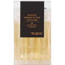 허니바이허니 천연 아카시아 허니스틱 30p, 300g, 1개