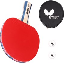 [squashball] 버터플라이 탁구 라켓 NAKAMA-SH + 쉐이크 + 가방, 탁구라켓(NAKAMA-SH)
