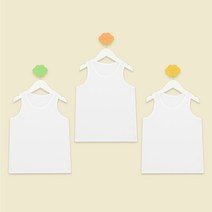 베이스알파에센셜 아동용 순면 런닝 3P