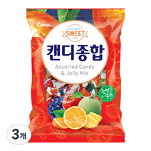 청우식품 종합 캔디, 420g, 3개