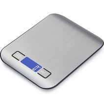 [쿠팡수입] 키체라 가정용 주방 미니 전자저울 1kg CX-2012, 실버