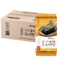 곰곰 광천 들기름 도시락김, 4g, 32입