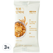 프로틴방앗간 블론디오트 하루 단백바, 3개, 45g