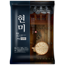 오리지널그레인 2022년산 현미, 4kg, 1개