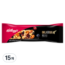 에너지바K 베리앤넛, 30g, 15개