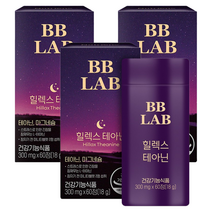 비비랩 힐렉스 테아닌 18g, 3개, 60정