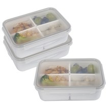 제오닉 나눔 찬통 4칸 1100ml, 3개