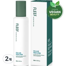 플리프 시카 알로에 약산성 프레쉬 로션, 200ml, 2개