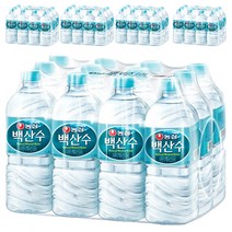 백산수 생수, 1L, 60개