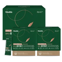 대상웰라이프 면역엔 클로렐라, 81g, 2개