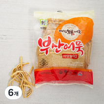 대림선 부산 어묵 마당놀이2, 1000g, 6개