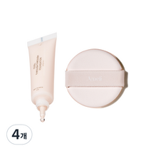 쿨쓰루쓰루 파운데이션 30ml + 말랑퍼프, 013 포세린, 4개