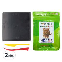 이야코 만지락 소프트유토 300g + 검정판 세트, 2세트