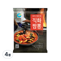 청정원 직화짬뽕 분말, 96g, 4개