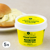 온베이글 레몬딜 크림치즈, 150g, 5개