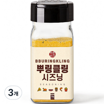 바른미각 뿌링클링 시즈닝, 70g, 3개