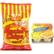 리코스 나쵸 칩 454g + 치즈 소스 100g x 4p 세트, 1세트