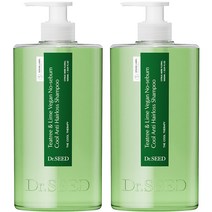 닥터시드 티트리 앤 라임 비건 지성케어 쿨 탈모 샴푸, 1000ml, 2개