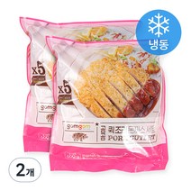 곰곰 퀵조리 돈까스 세트, 650g, 2개