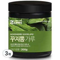 조은약초 프리미엄 꾸지뽕잎 가루, 3개, 200g