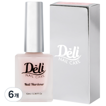 델리뷰티 퍼펙트 네일하드너 손톱강화제, 10ml, 6개