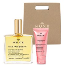 눅스 윌 프로디쥬스 멀티 드라이 오일 50ml + 플로럴 샤워젤 30ml 세트, 1세트