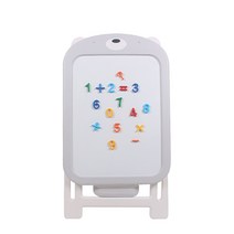 베이블퓨어리 유아용 스마트 자석 보드 칠판 헬로베어, 베이비그레이