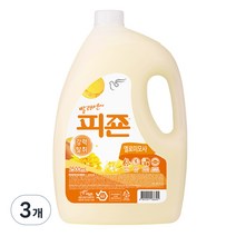 피죤 레귤러 섬유유연제 옐로미모사 본품, 2.5L, 3개